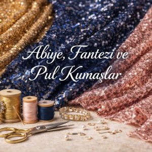 Abiye,Fantezi,Pul Kumaşlar